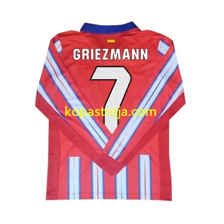 Billiga Fotbollströjor Atlético Madrid Antoine Griezmann 7 Hemma tröja 2024/25 Långärmad